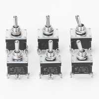 Interrupteur à bascule robuste étanche IP67 12V 24V 30A SPST SPDT DPST DPDT marche/arrêt pour applications marines, automobiles et industrielles