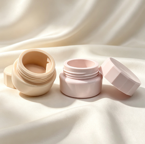 Pot cosmétique rond en plastique PP, conteneur de crème, pot d'échantillon de maquillage opaque pour crème pour le visage, crème pour les yeux - Product Image 3