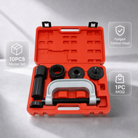 Kit d'outils extracteurs de rotules universelles en acier au carbone robuste (10 pièces) pour la réparation de châssis de voiture - Vente directe usine