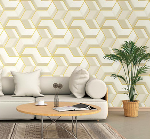 2025 Guangzhou <span class=keywords><strong>ihouse</strong></span> venta al por mayor estilo moderno de lujo vinilo gráfico 3D diseños de papel tapiz - Product Image 1