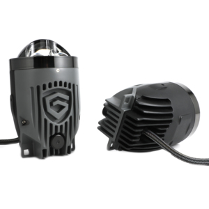 Gpne gf6 + 2 xe đèn sương mù 60W focos LED Para tự động 3 inch đôi trực tiếp Laser 6000K chiếu ống kính biled 2 mắt Laser Sương Mù Ánh Sáng - Product Image 6