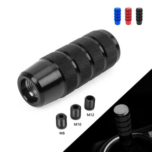 RASTP Car Gear <b>Shift</b> <b>Knob</b> Aluminum Alloy M8 M10 M12 Anti Slip Ergonomic 94mm Black For Car Modification Parts - Product Image 3
