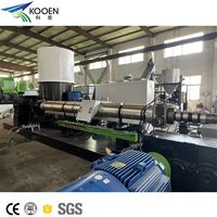 Granulateur industriel de plastique avec contrôle automatisé pour granulés PP, PE, LDPE