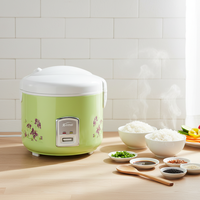 Cuisinière à riz électrique intelligente en acier inoxydable 2,8 L, revêtement antiadhésif, cuisson rapide, portable, écologique, pour hôtel et usage domestique