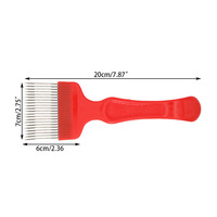 Outils d'apiculture en acier inoxydable coupe-miel grattoir miel débouchage fourchette couteau