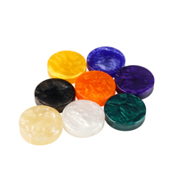 Pions de Backgammon Personnalisés en Nacre, Blanc, Crème, Jaune Doré, Orange, Vert Émeraude, Violet Royal, Bleu, et en Marbre