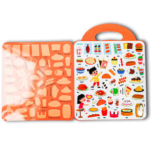 Actividades de manualidades de papel para niños, niños y niñas, juguetes para niños, regalo, libro de pegatinas reutilizable para niños pequeños, juguetes para bebés de 2 a 4 años - Product Image 3