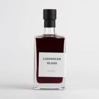 Direktverkauf ab Werk: Leere, umweltfreundliche, quadratische Super-Flintglasflaschen für Spirituosen, Wein und Whiskey mit Korkverschluss, mattiert