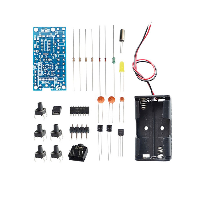 FM FM Radio Kit Digital Frequency Radio Making Teaching Electronic DIY Parts Welding Exercise Board