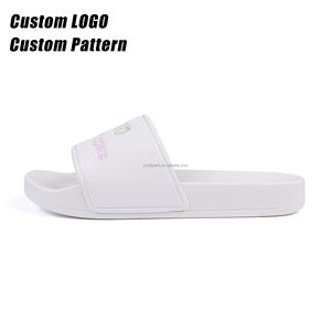 Pantoufles BreezeStep imprimées sur mesure pour hommes Tongs d'été Offre Spéciale avec semelle intérieure <span class=keywords><strong>en</strong></span> EVA Logo Chaussures à glissière pour l'hiver - Product Image 1