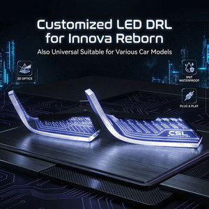 Car <strong>Daytime</strong> <strong>Running</strong> <strong>Light</strong> Decoration RGB LED <strong>Light</strong> for Innova Reborn App Control DRL Automotive Lighting System Upgrade - Product Image 1