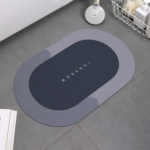 Super Absorbent Home <b>Bath</b> Mat Carpet Non-slip Bathroom Kitchen Floor Mats Home Living Room Entrance <b>Door</b> Mat Decor Washable Rug - Product Image 2