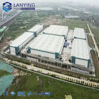 Edificio Metálico Prefabricado, Almacén Industrial, Estructura de Acero, Nave de Almacenamiento de Gran Envergadura, Almacén para Cadena de Suministro