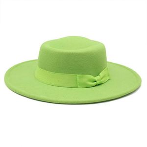 Chapeau Fedora unisexe à large bord en feutre de laine synthétique de haute qualité, personnalisable, pour affaires, pêche et fêtes - Product Image 5