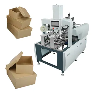 Die heißesten Telefon-Geschenk boxen Corner Making Automatic Smart Rigid Box Corner Pasting Moulding Machine