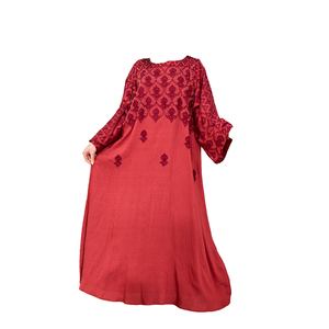 Elegante 2025 modesto elegante Rayon caftano abito da donna <span class=keywords><strong>capodanno</strong></span> Abaya con Bubble Bead dettaglio traspirante <span class=keywords><strong>per</strong></span> matrimoni - Product Image 2