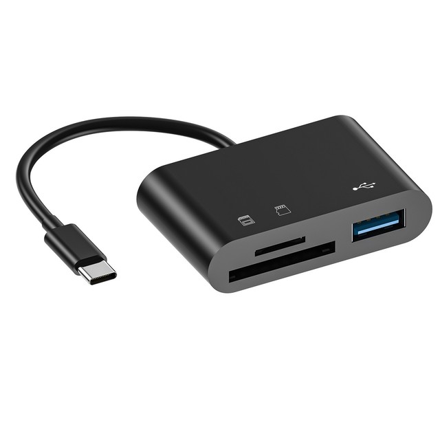 Type C Micro USB Card Reader OTG 2.0 HUB for Android Phone Charging Laptop PC for Micro SD TF USB Disk Memory Card Adapter in St