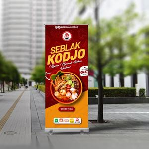 Layar Promosi Digital menggulung iklan spanduk berdiri gulung standdee aluminium gulungan layar berdiri spanduk yang dapat ditarik - Product Image 6