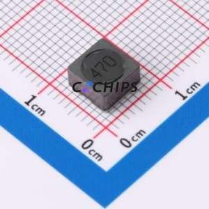 Inducteur de puissance SRR6038-470Y SMD, 6,8x6,8 mm (Inductance : 47 µH) (Précision : 30 % Courant nominal : 950 mA) - Product Image 1
