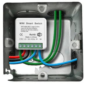 On Off Switches Power Supply Module Smart Relay Curtain Switch Remote Control Switch Tuya Wifi