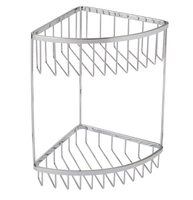Organisateur mural de salle de bain SIR Modèle 63 en acier inoxydable, support de toilette double angle, directement de l'usine chinoise