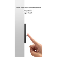 Toma de corriente de vidrio templado SIXWGH 2.5D-Superficie a prueba de arañazos y alta conductividad-Soporte de fabricante certificado OEM(CE/RoHS)