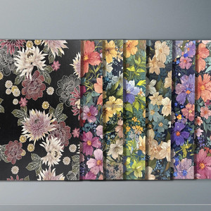 Panneau mural en PVC marbré haute brillance avec effet 3D, ignifuge, imperméable, design moderne pour usage domestique et commercial - Product Image 3