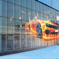 Módulo LED Ultrafino y Flexible a Todo Color para Interiores y Exteriores, Letrero LED Comercial Curvo para Túneles