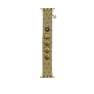 <span class=keywords><strong>Bracelet</strong></span> de montre de luxe en velours côtelé avec bouton décoratif pour <span class=keywords><strong>Apple</strong></span> <span class=keywords><strong>Watch</strong></span> 10 9 8 SE 7 6, <span class=keywords><strong>bracelet</strong></span> tendance avec boucle en alliage à clipser - Product Image 2
