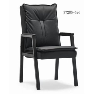 Silla de oficina moderna y cómoda de cuero 37285-960A - Product Image 1