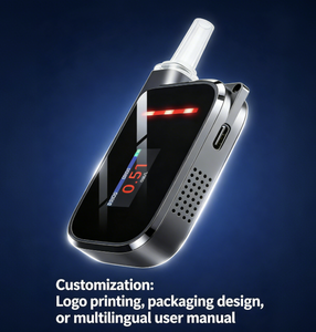 เครื่องวัดอัลกอฮอล์ดิจิตอลแบบพกพา H3เครื่องวัดปริมาณแอลกอฮอล์ CE FCC ROHS สำหรับบ้านและปาร์ตี้ - Product Image 1