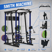 Zoshine Équipement de Gymnastique en Gros : Machine Smith Multifonction pour Exercices à Domicile, Appareil d'Entraînement Complet pour le Fitness