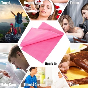 Couvre-lit jetable non tissé avec élastique Salon de beauté usage unique Table de massage Drap de lit SPA Table de massage Dressing - Product Image 6