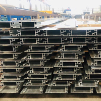 Profils d'extrusion en aluminium série 6000 pour usage industriel, anodisés, pour fenêtres coulissantes et portes dissimulées, fournisseur chinois, marché du Ghana