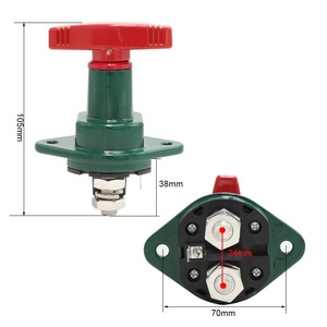 Mới cao hiện tại 12V 24V 300A ROTARY Pin <span class=keywords><strong>isolator</strong></span> chuyển Power Disconnect cho xe tải biển cắm trại - Product Image 2