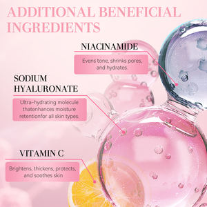 <span class=keywords><strong>DR</strong></span>.ROSEVA Set di 5 Pezzi per la Cura della Pelle Private Label Anti-Acne per Rimuovere le Macchie Scure, Tonico e Crema Viso Sbiancante alla Ciliegia - Product Image 3