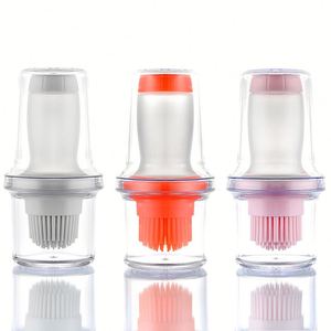 Nouvelle Brosse en Silicone pour Bouteille d'Huile/Miel/Sauce, Idéale pour la Cuisine, le Barbecue, la Pâtisserie, Compatible Lave-Vaisselle et Four - Product Image 1