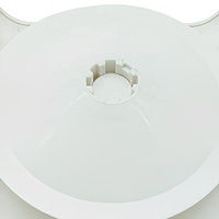 Masque de ventilation carré en plastique ABS réglable de haute qualité, installation facile, design moderne, prix économique, usage commercial