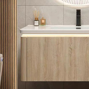 Recién llegado, precio de fábrica con Material de PVC, tocador, gabinetes de baño de estilo moderno a la venta, iluminación de tocador de baño - Product Image 3