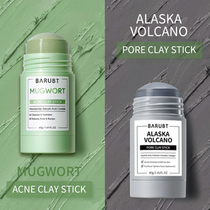 <span class=keywords><strong>Maschera</strong></span> di Fango in Stick Pulizia Profonda Controllo dell'Oleosità Anti-Acne Restringimento dei Pori Niacinamide <span class=keywords><strong>Maschera</strong></span> Facciale a Base di Erbe per Pelle Grassa J1 - Product Image 2