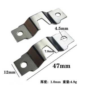 ตะขอแขวนกรอบรูปโลหะ 48 มม. หนา 1.5 มม. แบบสองรู สำหรับแขวนกรอบรูป - Product Image 5