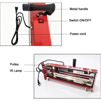 Unités de lampes IR pour sérigraphie 18 pouces, sécheur flash portatif pour sérigraphie