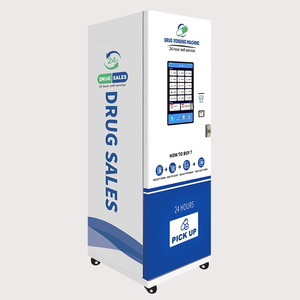 24 Hour Self Service Medicine Machine 21.5 Inch Touchscreen 107 Channels Commercial Medicine Vending Machine Support Sdk 4G/<b>Wifi</b> - Product Image 1