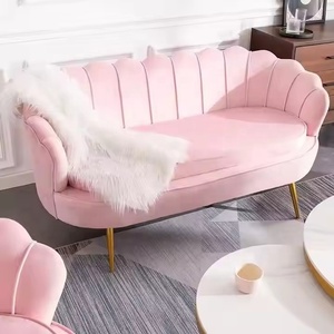 2024 Modern Luxury Colorful Round <strong>Flower</strong> Back Restaurant <strong>Arm</strong> <strong>Chair</strong> Fabric Leisure Bedroom Living Room Velvet Single Sofa <strong>Chair</strong> - Product Image 3
