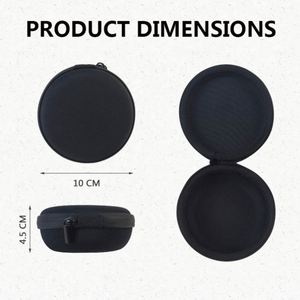 Étui de transport portable de luxe pour haut-parleur à bruit blanc avec matériau EVA, fermeture éclair résistante à l'eau, couleur personnalisable - Product Image 6