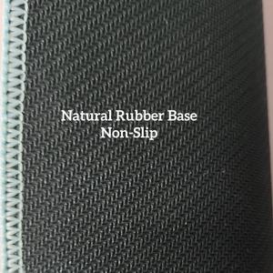 Tapis de souris de jeu XL personnalisable en caoutchouc noir et blanc, motif vague liquide, pour clavier et souris - Product Image 5