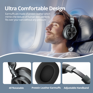 Custom Logo 5.1 Wireless Over Ear Headphone Built-in 4 ANC Microphones Support Active Noise Cancelling Headphones <strong>Headset</strong> - Product Image 6