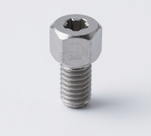 Round Head Stainless Steel <b>Screw</b> Metric Standard Thread Plain Finish - Product Image 3