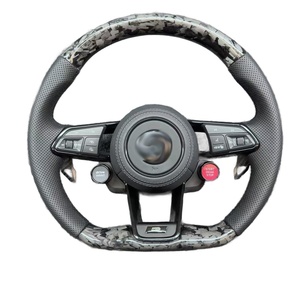 Volant de direction en fibre de carbone de qualité supérieure pour Volkswagen R8 Sport Racing Modify Auto Car - Product Image 1