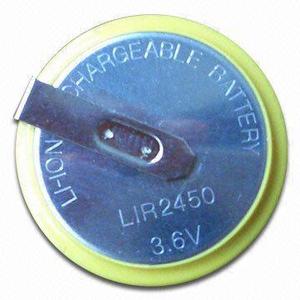 LIR2450 rechargeable <span class=keywords><strong>CR2450</strong></span> <span class=keywords><strong>pile</strong></span> bouton 3.6v batterie - Product Image 5